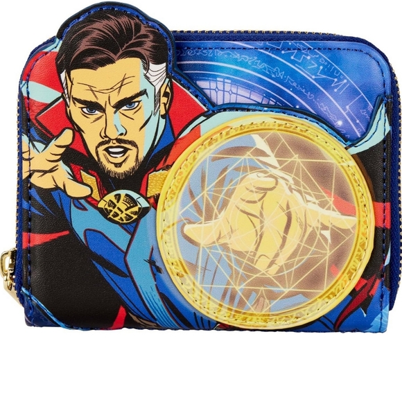 Marvel Dr.Strange Multiverse Madness Loungefly Backpack and Wallet - Picture 3 of 3